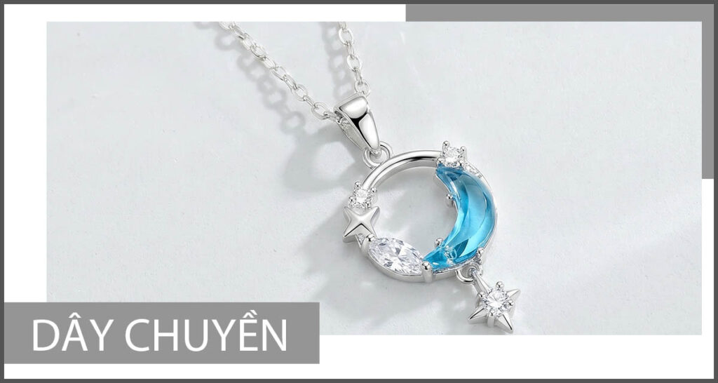 Bộ sưu tập dây chuyền bạc tại Falasy Jewelry, cửa hàng trang sức bạc cao cấp