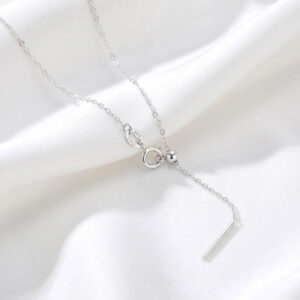 Dây chuyền bạc sợi trơn nam nữ unisex cao cấp, kết hợp với mặt dây chuyền tăng thêm cá tính riêng