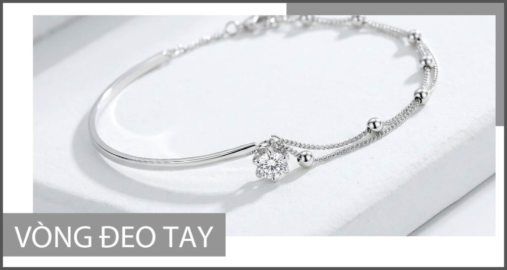 Bộ sưu tập lắc tay bạc tại Falasy Jewelry, cửa hàng trang sức bạc cao cấp