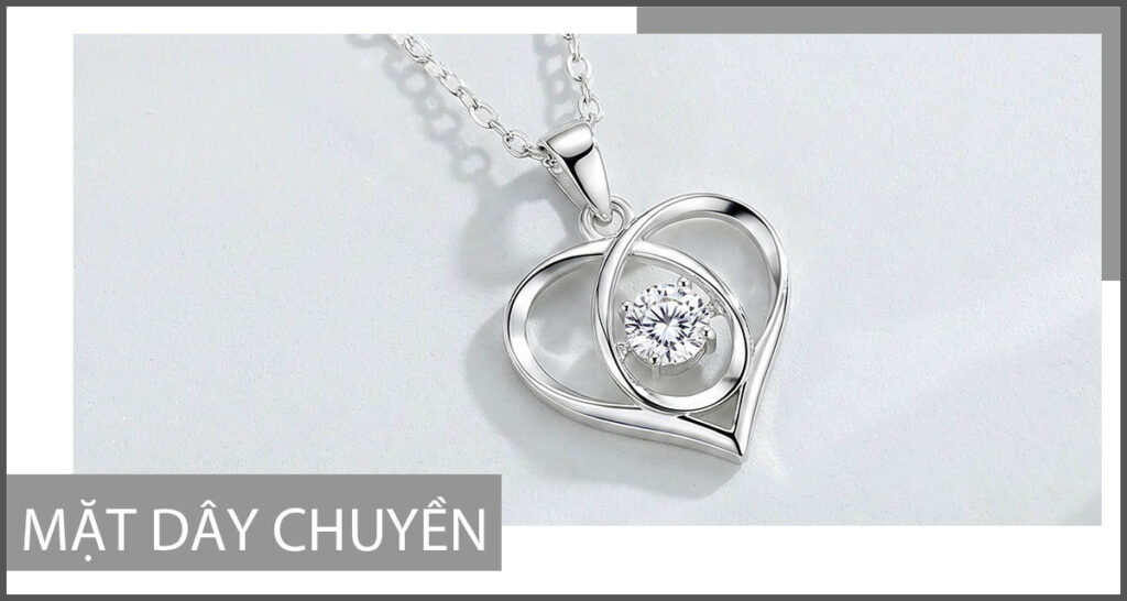 Bộ sưu tập mặt dây chuyền bạc tại Falasy Jewelry, cửa hàng trang sức bạc cao cấp