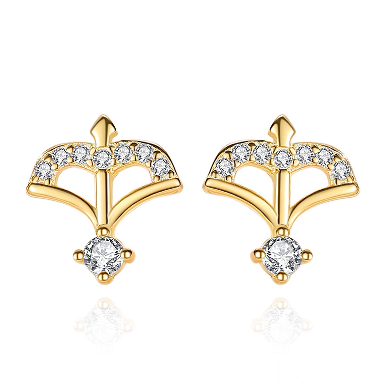 Bông tai nữ bạc cao cấp thiết kế cung Cupid, điểm nhấn đá CZ lấp lánh, biểu tượng tình yêu ý nghĩa, phụ kiện hoàn hảo mỗi ngày