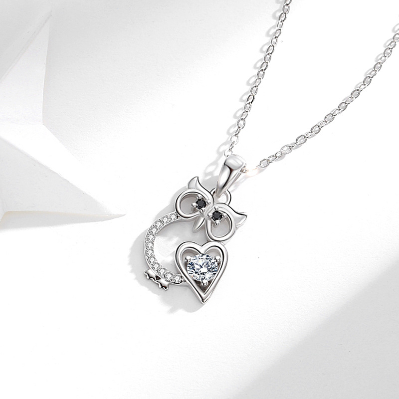 Mặt dây chuyền bạc cú mèo đính đá, mang phong cách độc đáo, biểu tượng của trí tuệ và sự bảo vệ, hoàn hảo mọi dịp